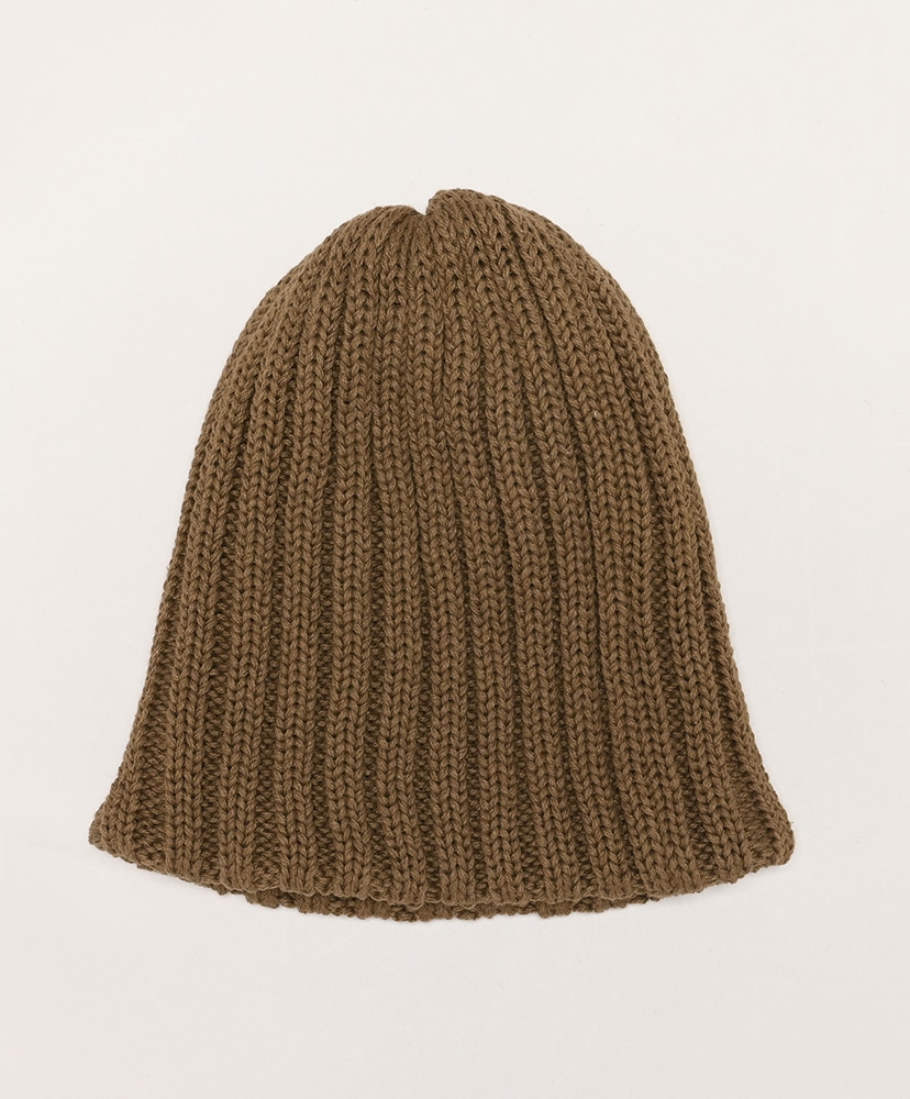 KN-242903 Recycled Cotton Beanie(FREE Black/ブラック): KIJIMA TAKAYUKI