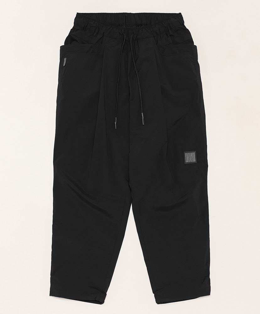 Wide Tapered Easy Pants (Nylon)(L(MEN) Black/ブラック): S.F.C Stripes For  Creative