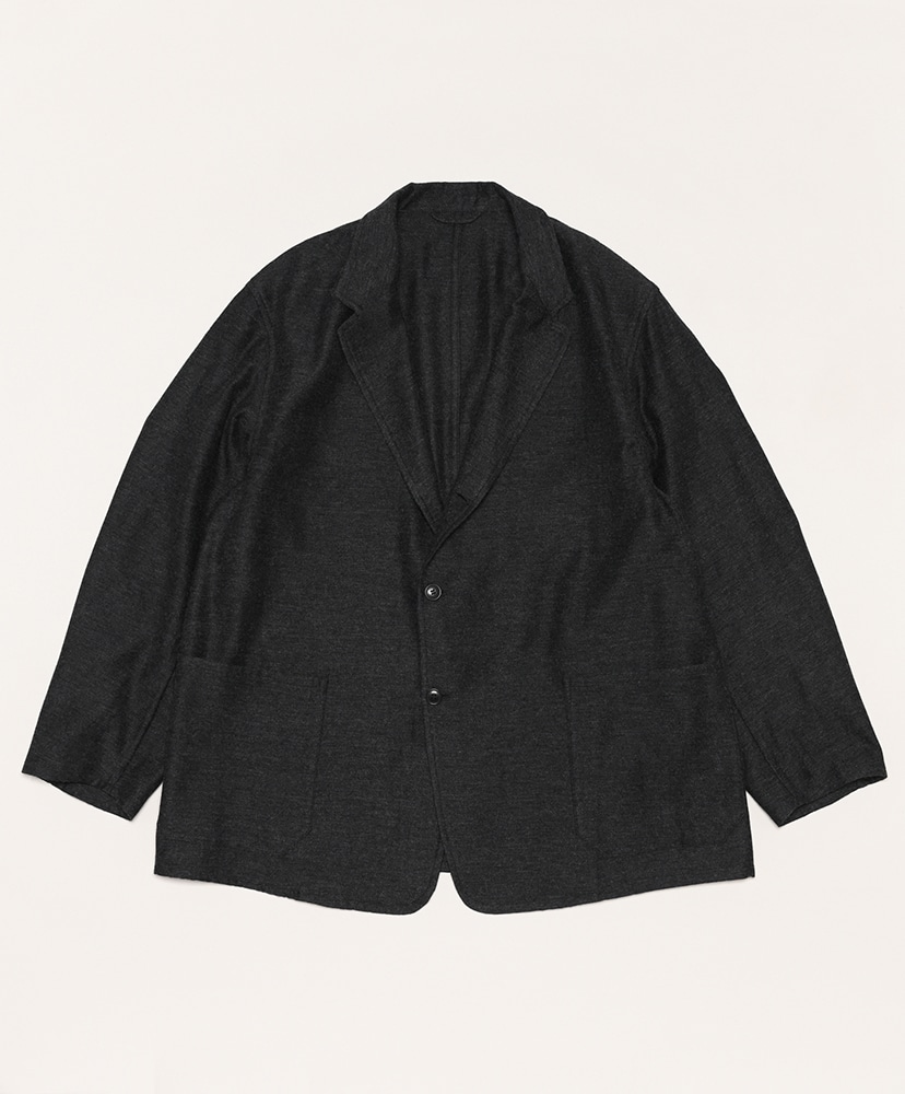 カシミヤシルク ジャケット(2(MEN) Charcoal/チャコール): COMOLI