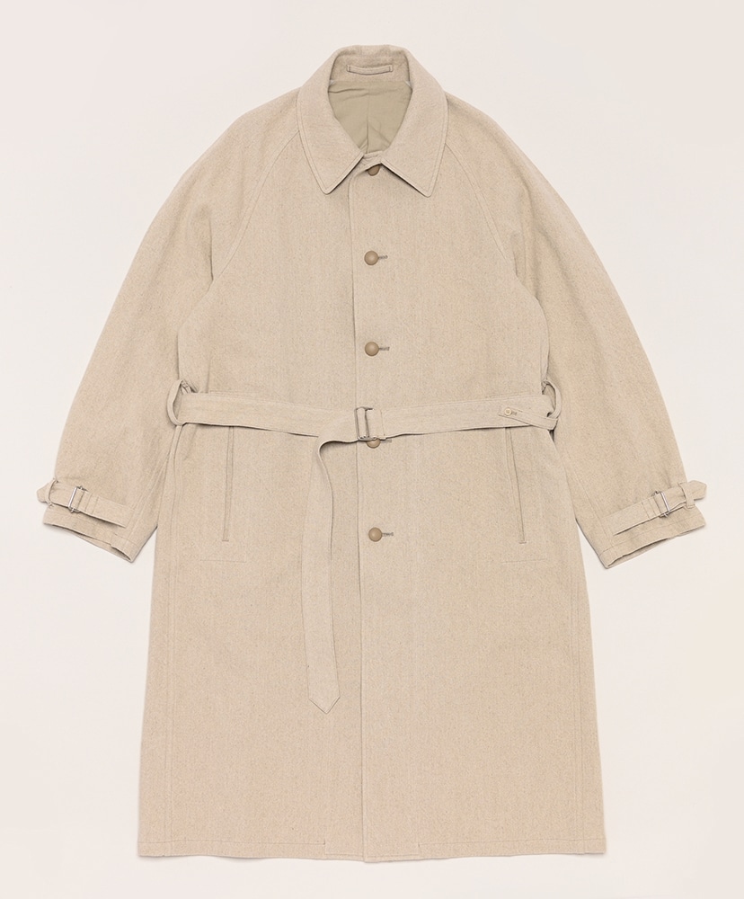 Linen-Co Heavy Twill 35 Coat(2(MEN) Natural/ナチュラル Linen-Co Heavy Twill 35 Coat(2(MEN) Natural/ナチュラル
