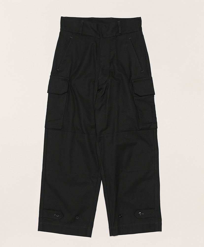 Cotton Serge 47 Pants(2(MEN) Black/ブラック): blurhms ROOTSTOCK