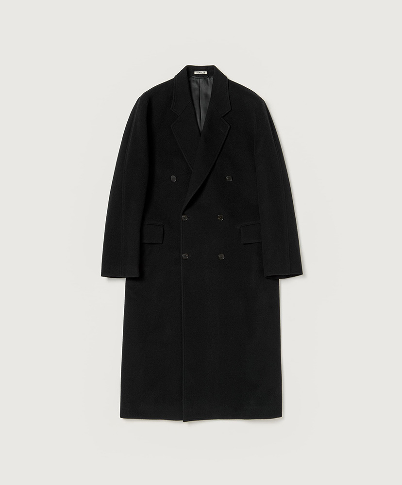 Super Fine Wool Mosser Chesterfield Coat(3(MEN) Black/ブラック 