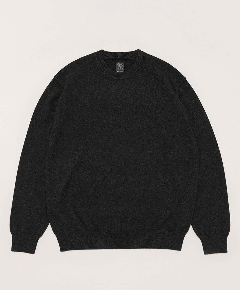 Essential Innocent Cashmere Crew Neck(1(MEN) Black/ブラック): BATONER