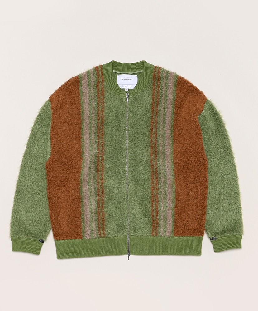 Suri Bomber Jacket(M(MEN) Khaki×Camel×Greige/カーキ×キャメル