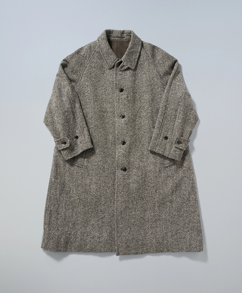 Umbrella Coat(38(MEN) Black Nep/ブラックネップ): KAPTAIN SUNSHINE
