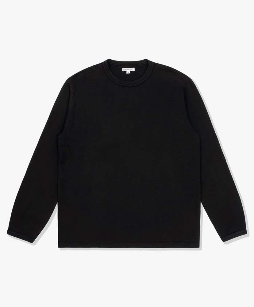 L/S Mesh Top(S(MEN) Black/ブラック): LADY WHITE CO.