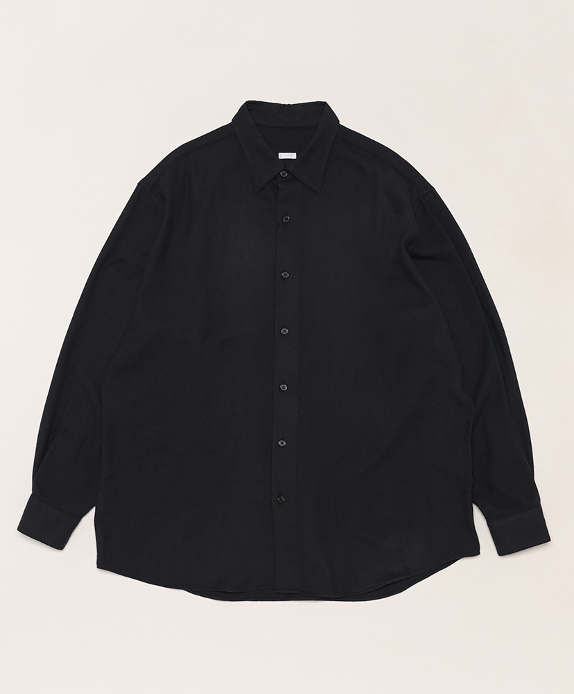 Wool Regular Collar Shirt(1(MEN) Navy/ネイビー): A.PRESSE