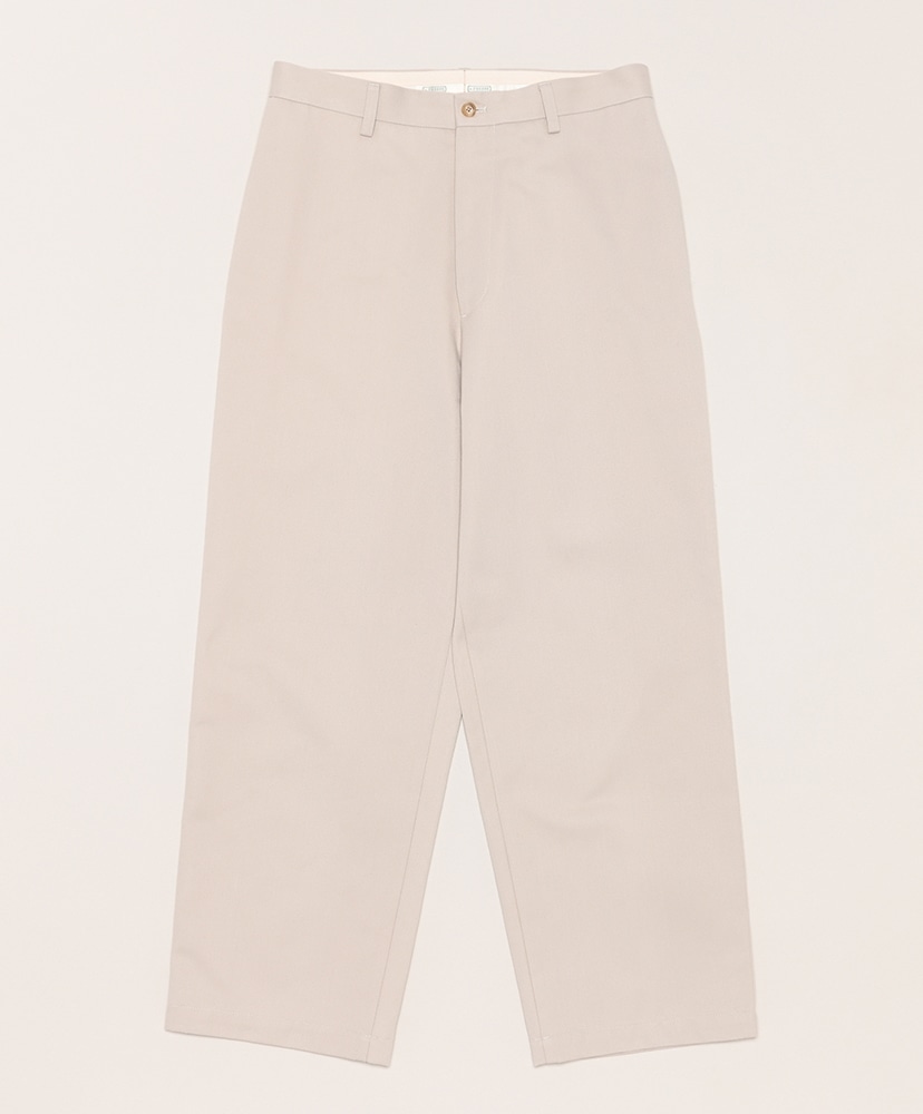 Type.3 Silk Blend Chino Trousers(1(MEN) Ecru/エクリュ): A.PRESSE