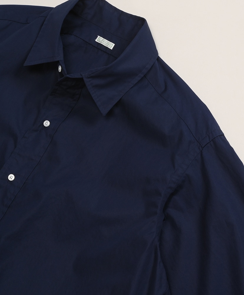 Regular Collar Shirt(1(MEN) Navy/ネイビー): A.PRESSE