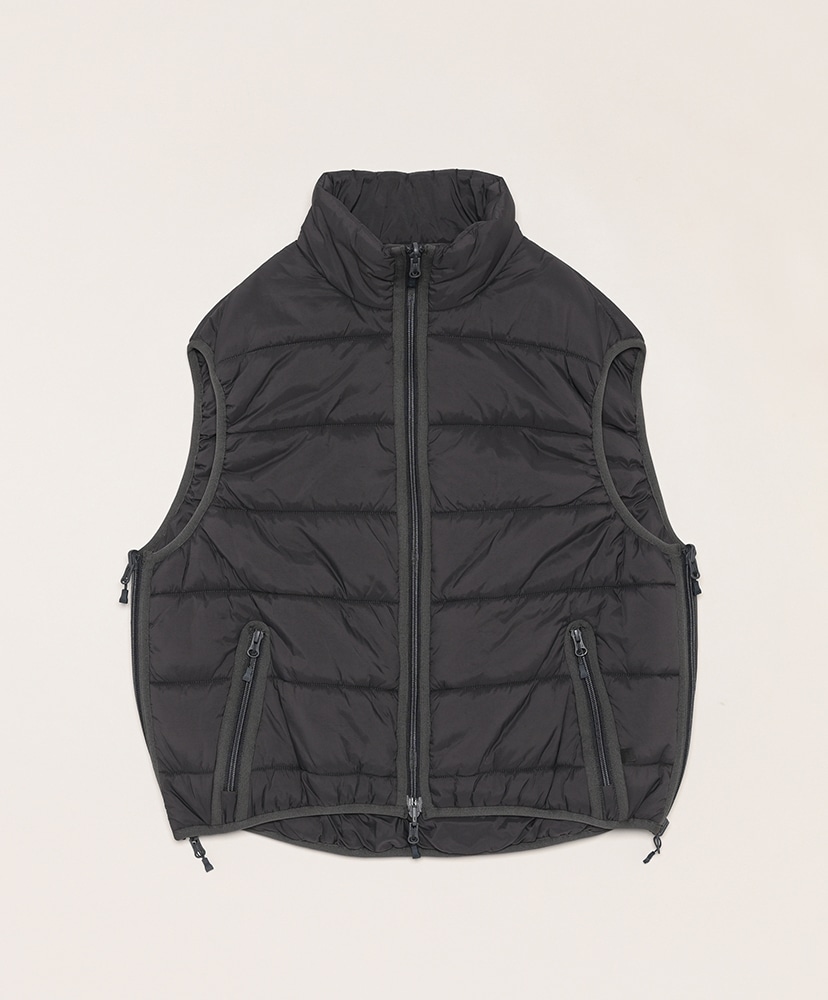 W's Tech Reversible Climbers Puff Vest(FREE Black/ブラック): DAIWA PIER39