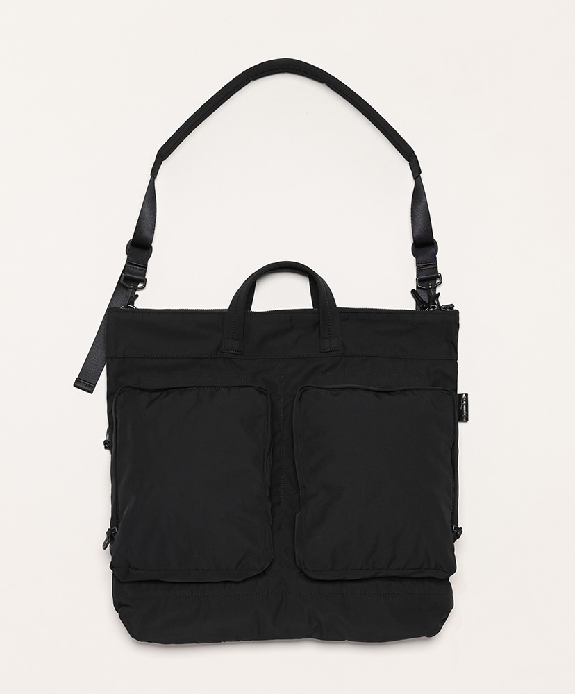 Gabardine Helmet Bag(F Black/ブラック): AMIACALVA