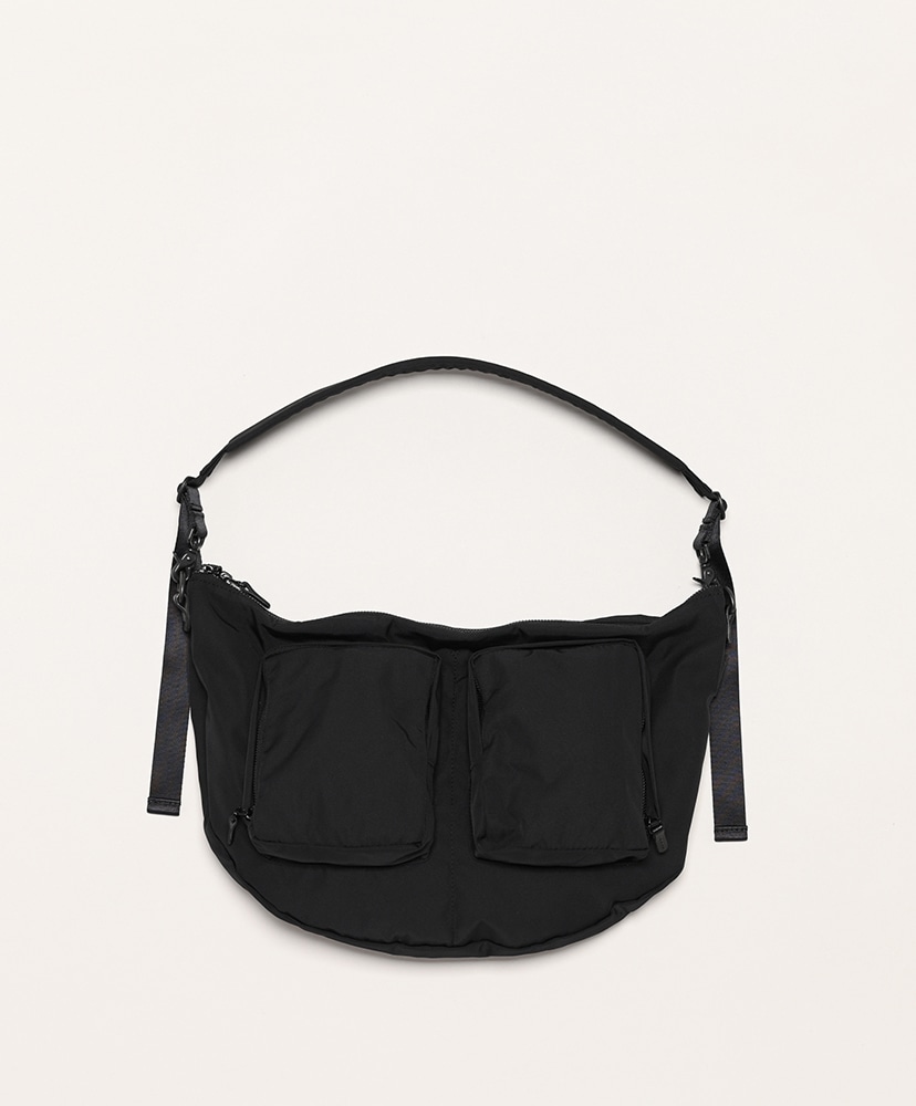 Gabardine Body Bag(F Black/ブラック): AMIACALVA