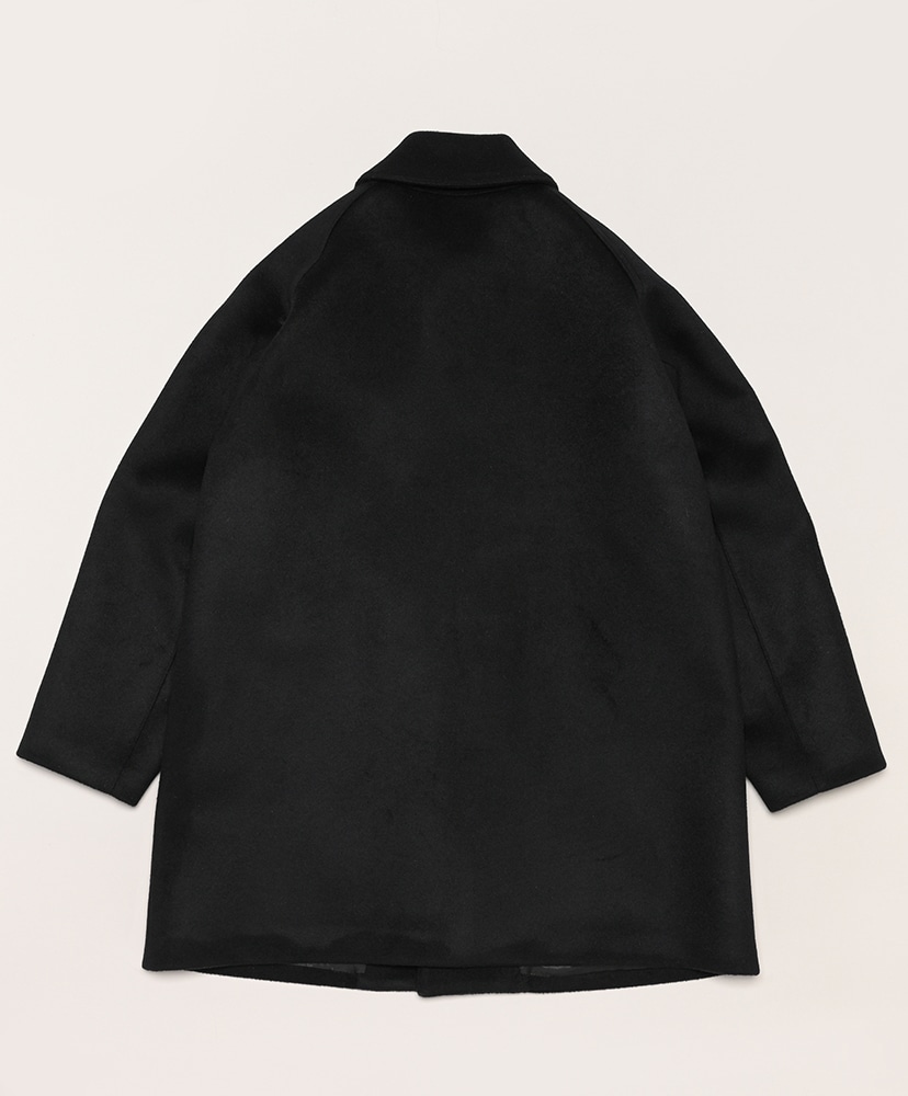 BAL COLLAR HALF COAT(3(MEN) Black/ブラック): MAATEE&SONS