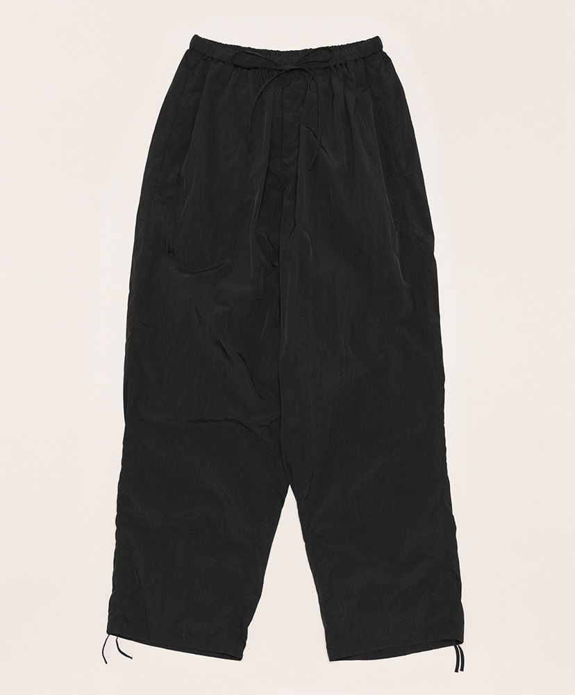 Hand Dye Nylon | Over Pants(00(WOMEN) Black/ブラック): ATON