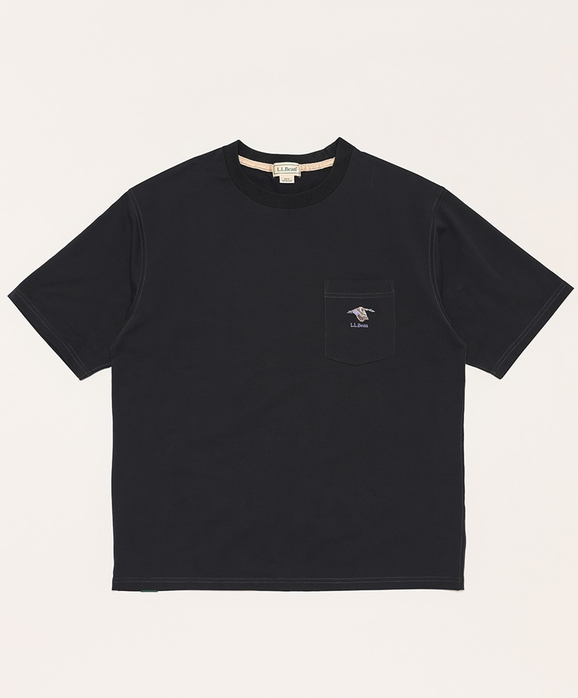 Men's Mallard Embroidery Short-Sleeve Tee(L(MEN) Foliage Green/フォリッジグリーン):  L.L.bean JAPAN EDITION