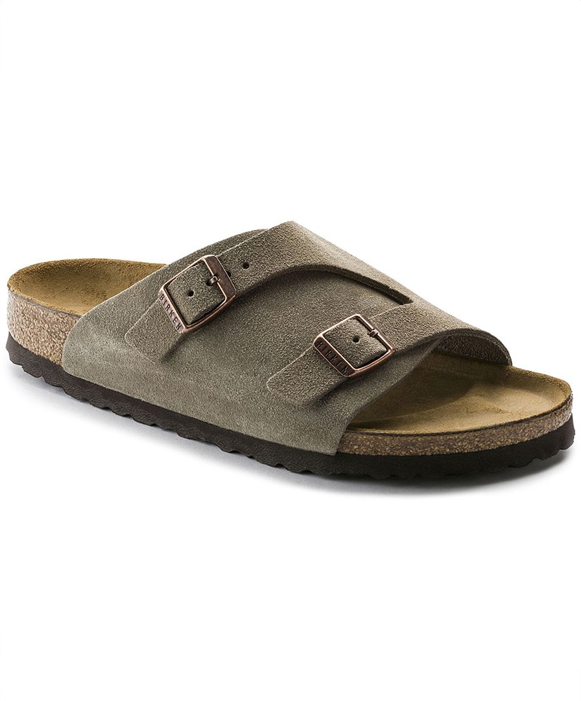 Zurich - Suede Leather (Regular Fit)(39 Taupe/トープ): BIRKENSTOCK