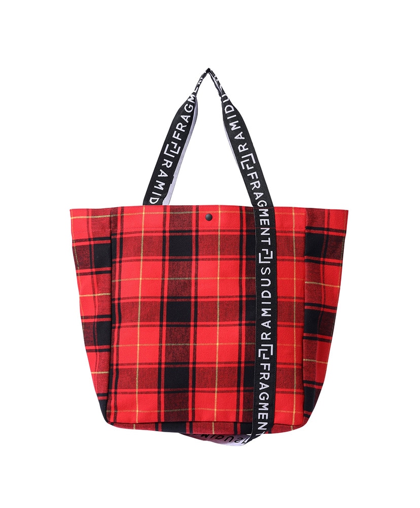 fragment design × RAMIDUS - RAMIDUS BOX TOTE BAG (L)(F Green 