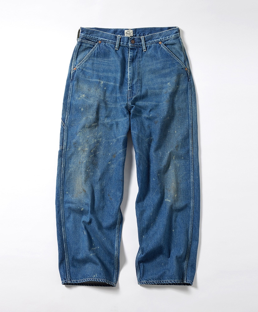 Recycled Waste Suvin Cotton Yarn 11.5oz. Denim Painter Pants 