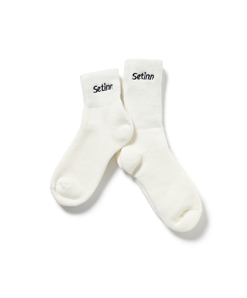 The▲HC hermit club Brochure 2P Socks 靴下 The△HC hermit club Brochure 2P Socks 靴下（マンウィズア