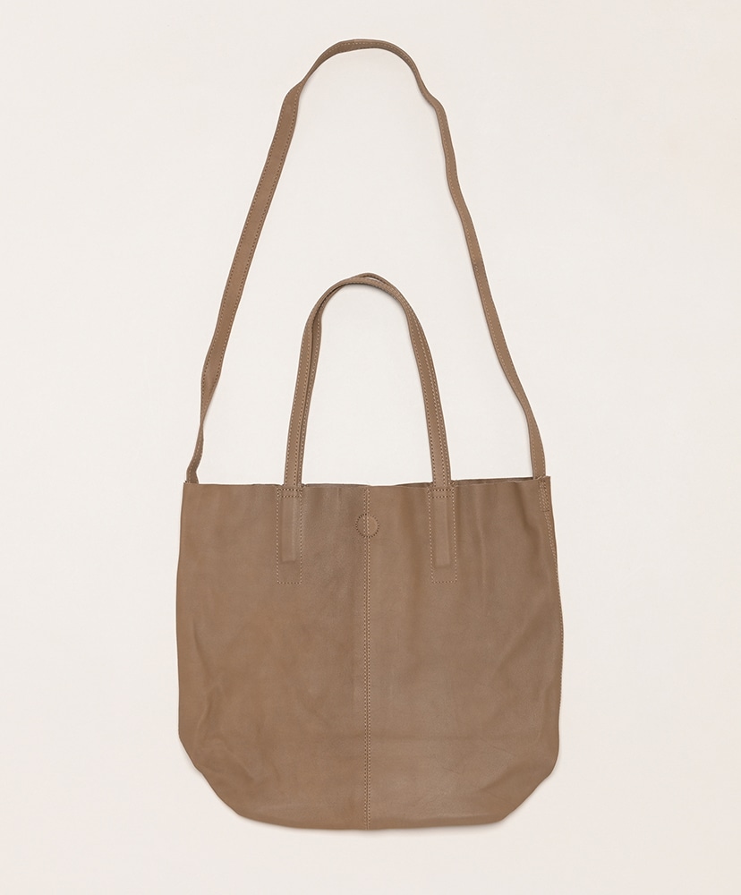 モルフェMorphee 3WAY MEDIUM TOTE short キャメル