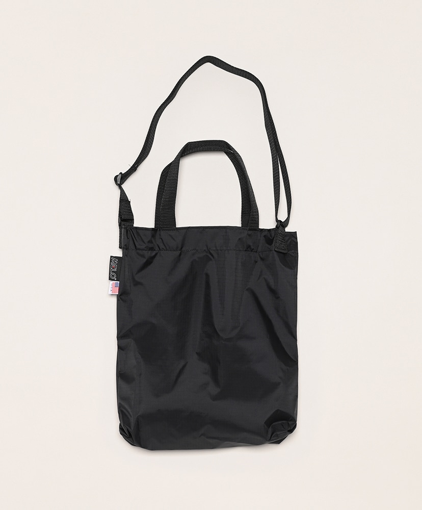 Folding Tote Bag(ONE Black/ブラック): MELO BAG