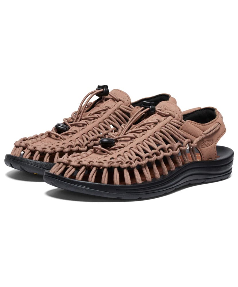 Women's Uneek(23cm Raw Umber×Black/ロウアンバー×ブラック): KEEN