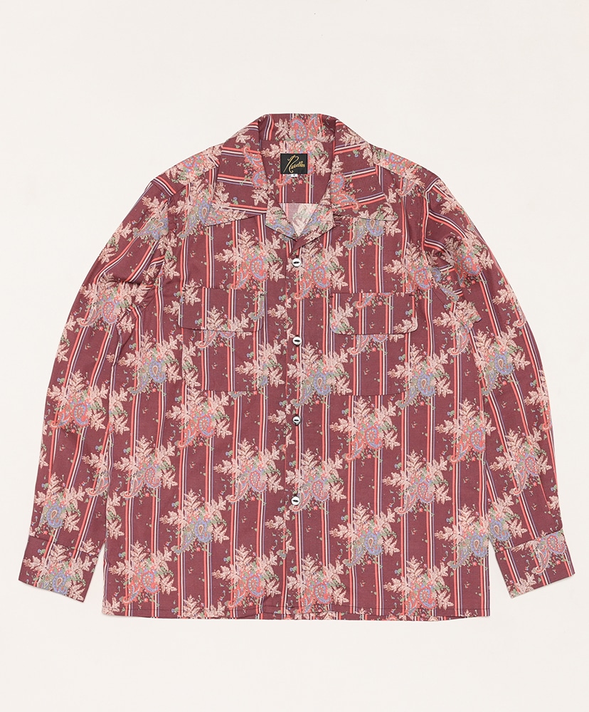 Classic Shirt - R/C Lawn Cloth / Paisley Printed(L(MEN) Brick