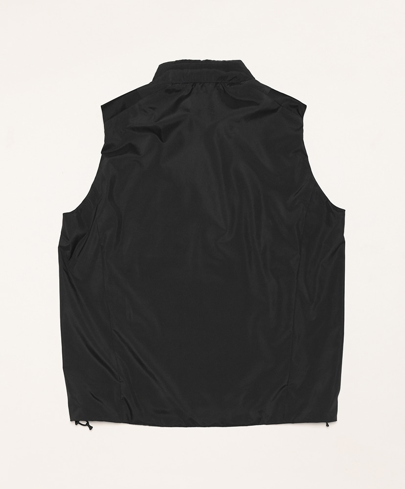 S.B. Vest - Poly Brushed Taffeta(L(MEN) Black/ブラック): NEEDLES