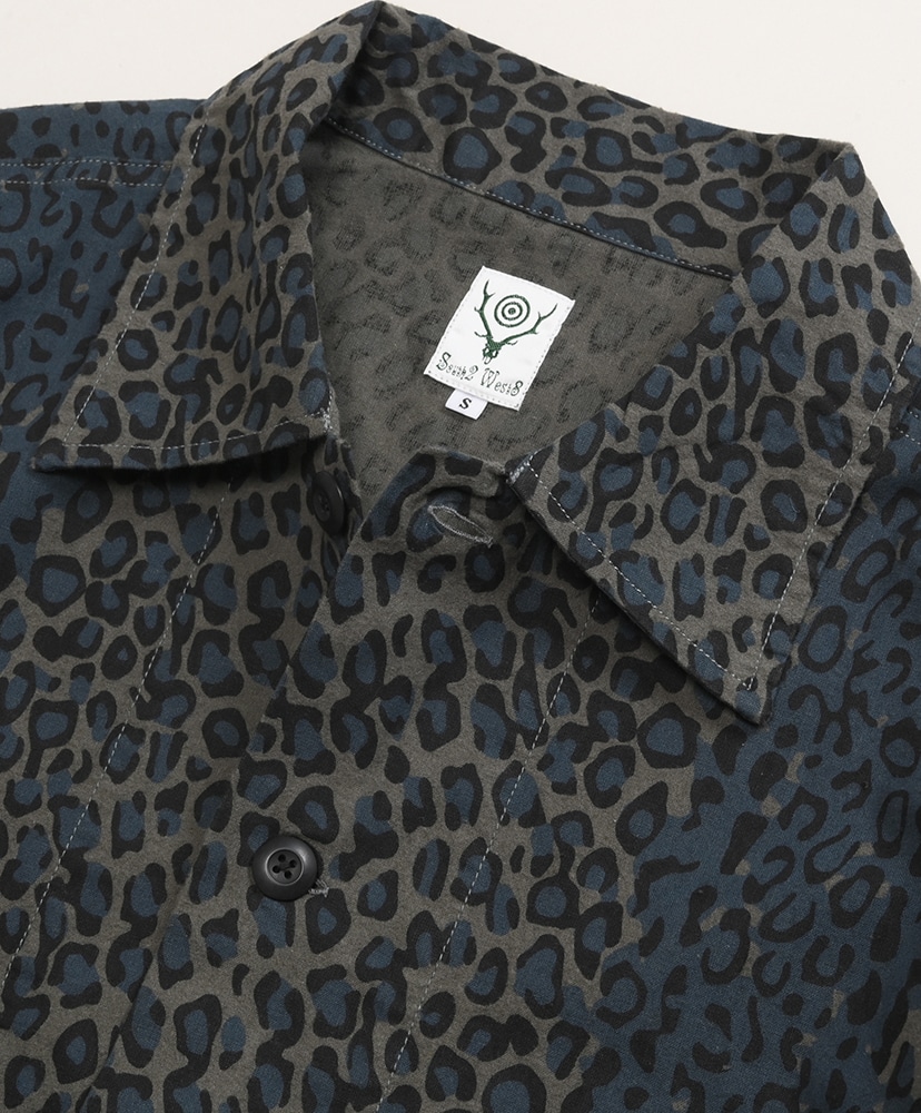 Hunting Shirt - Flannel Cloth / Printed(L(MEN) Leopard/レオパード