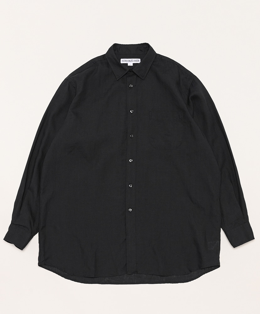 LOFTMAN別注 Relax Fit Shirt - Linen(15(MEN) Black/ブラック ...