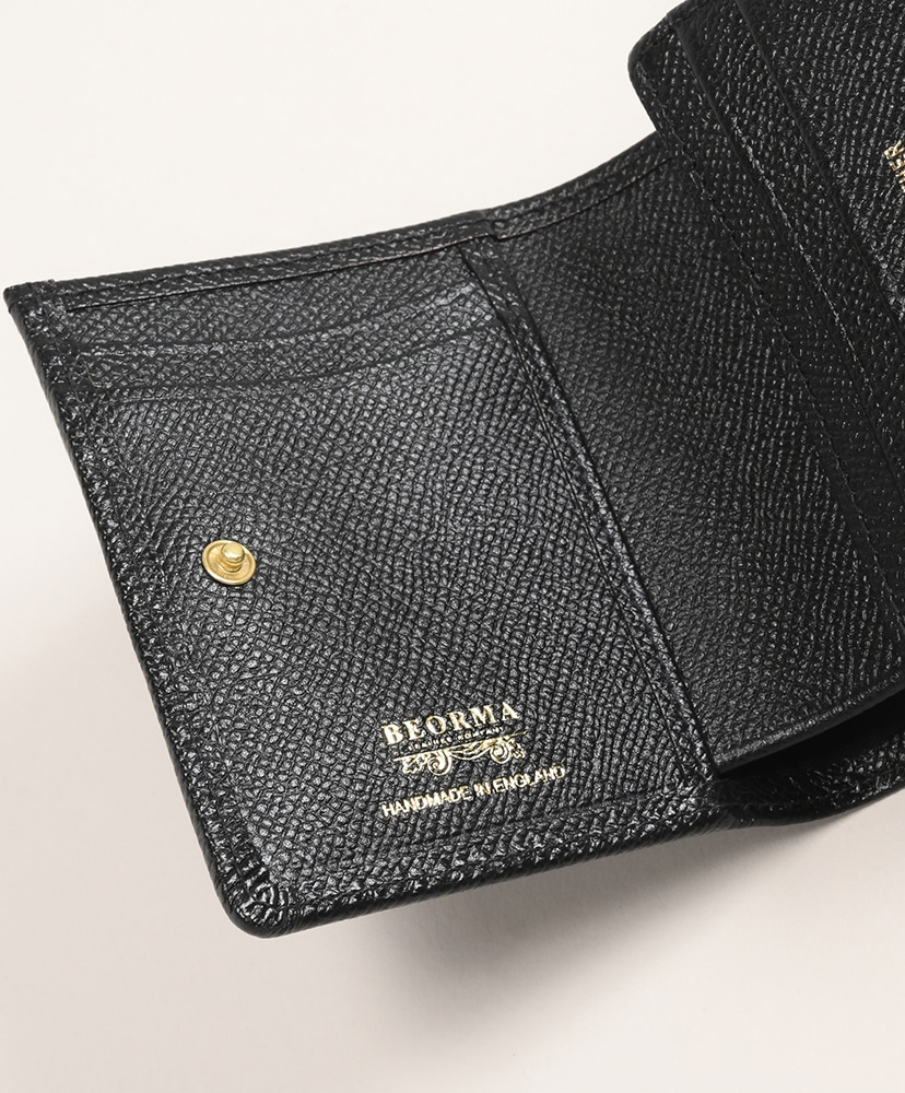 LOFTMAN別注 S0129 Compact Wallet(ONE Black/ブラック): BEORMA LEATHER COMPANY