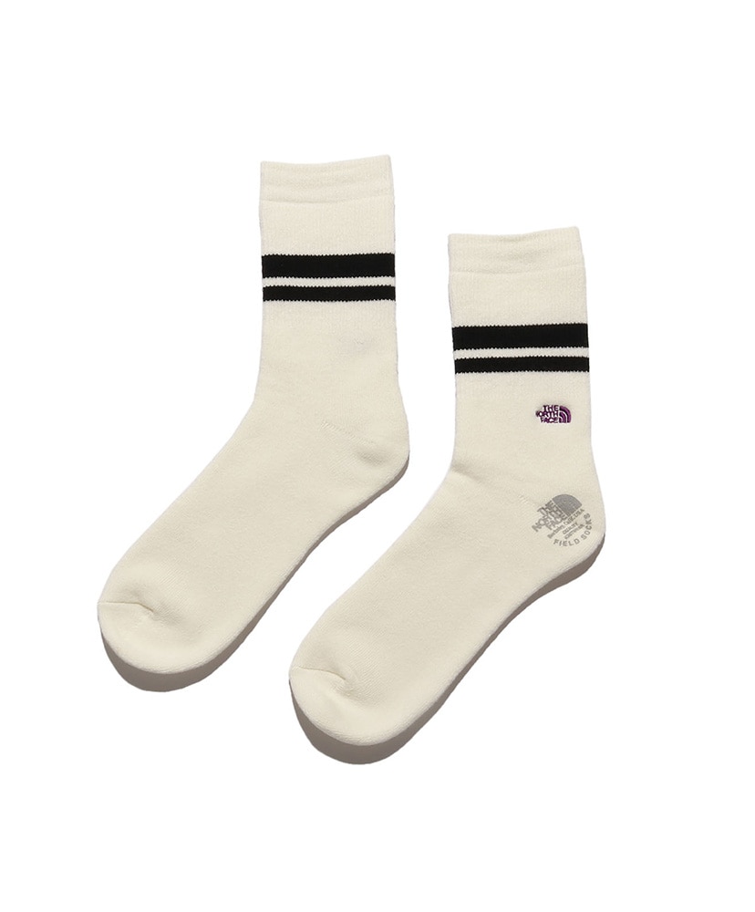 Field Line Socks(S(WOMEN) K/ブラック): THE NORTH FACE PURPLE LABEL