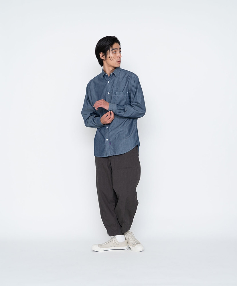 Ripstop Wide Cropped Field Pants(30(MEN) OD/オリーブドラブ): THE