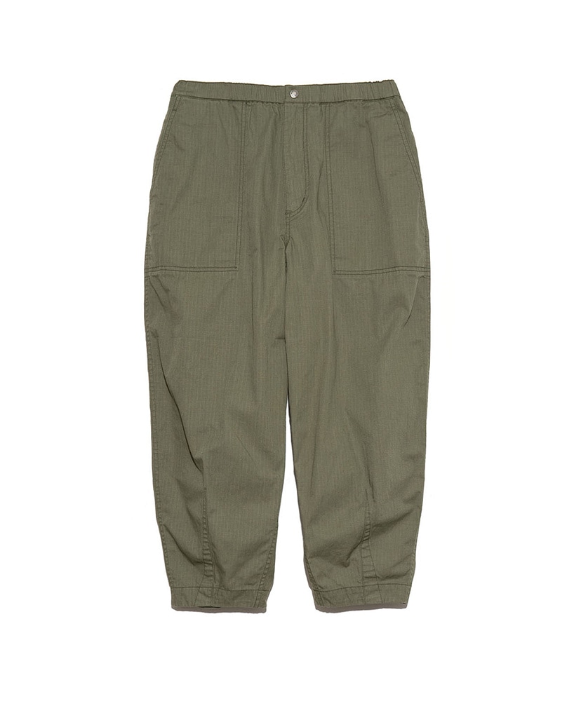 Ripstop Wide Cropped Field Pants(30(MEN) OD/オリーブドラブ): THE