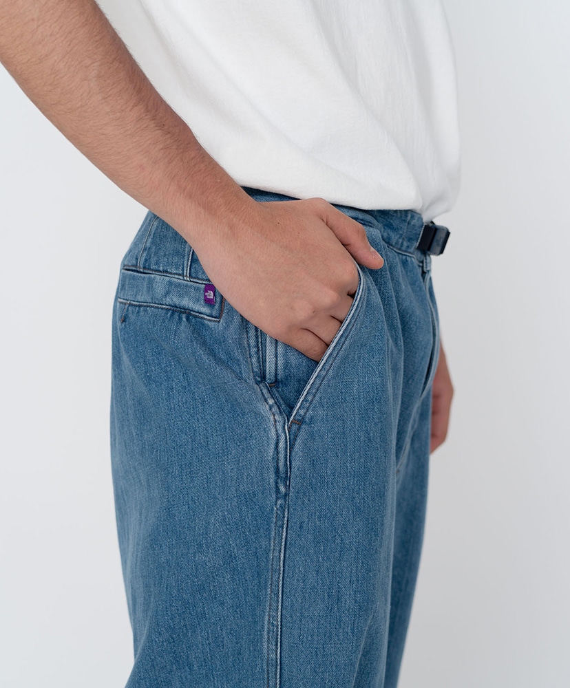 Denim Wide Tapered Field Pants(30(MEN) IB/インディゴブリーチ): THE 