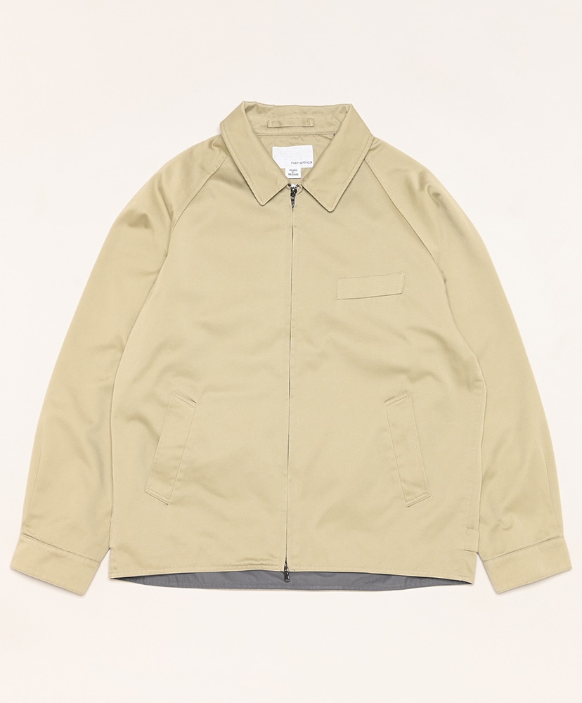 WINDSTOPPER Chino Crew Jacket(S(MEN) KK/カーキ): nanamica