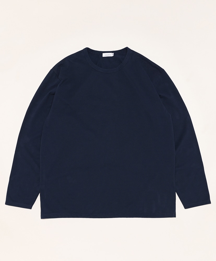 COOLMAX Jersey L/S Tee(S(MEN) N/ネイビー): nanamica