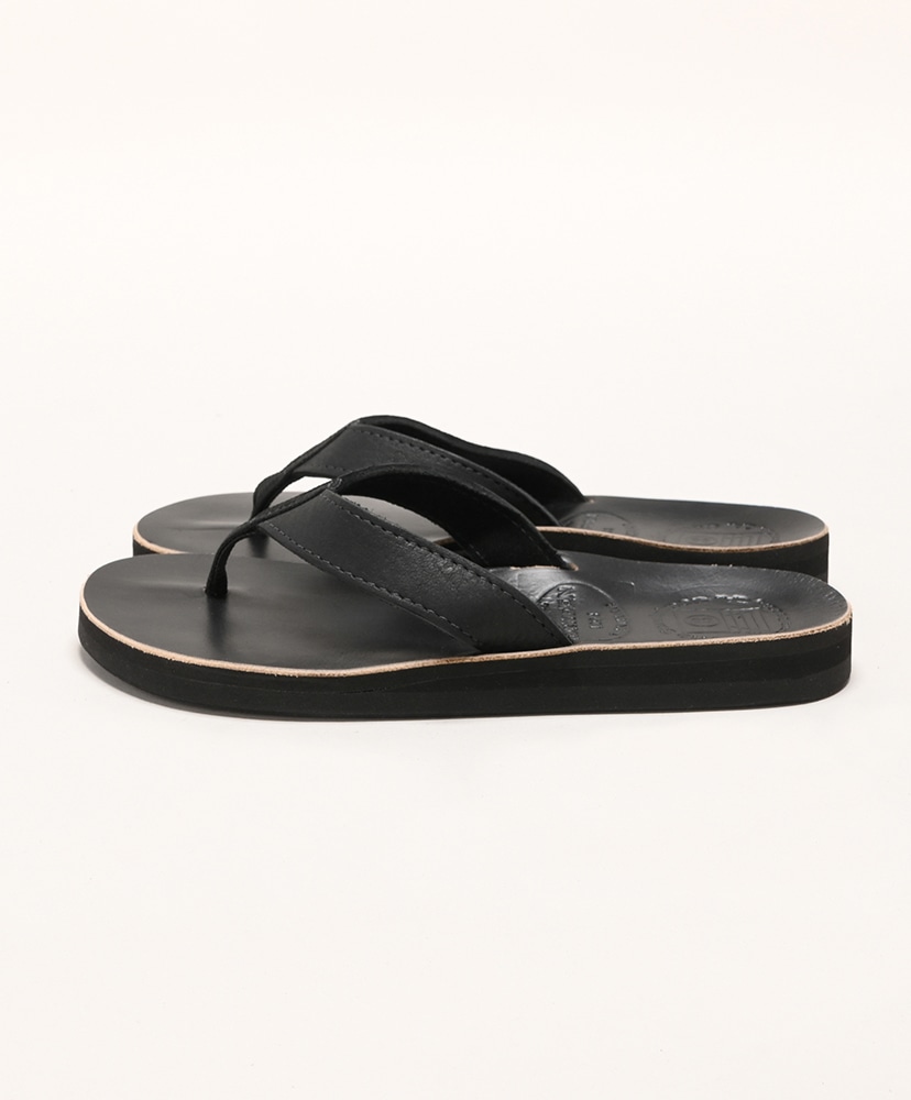 301 Narrow Strap - Bullhide(10(MEN) Black/ブラック): SANDALMAN