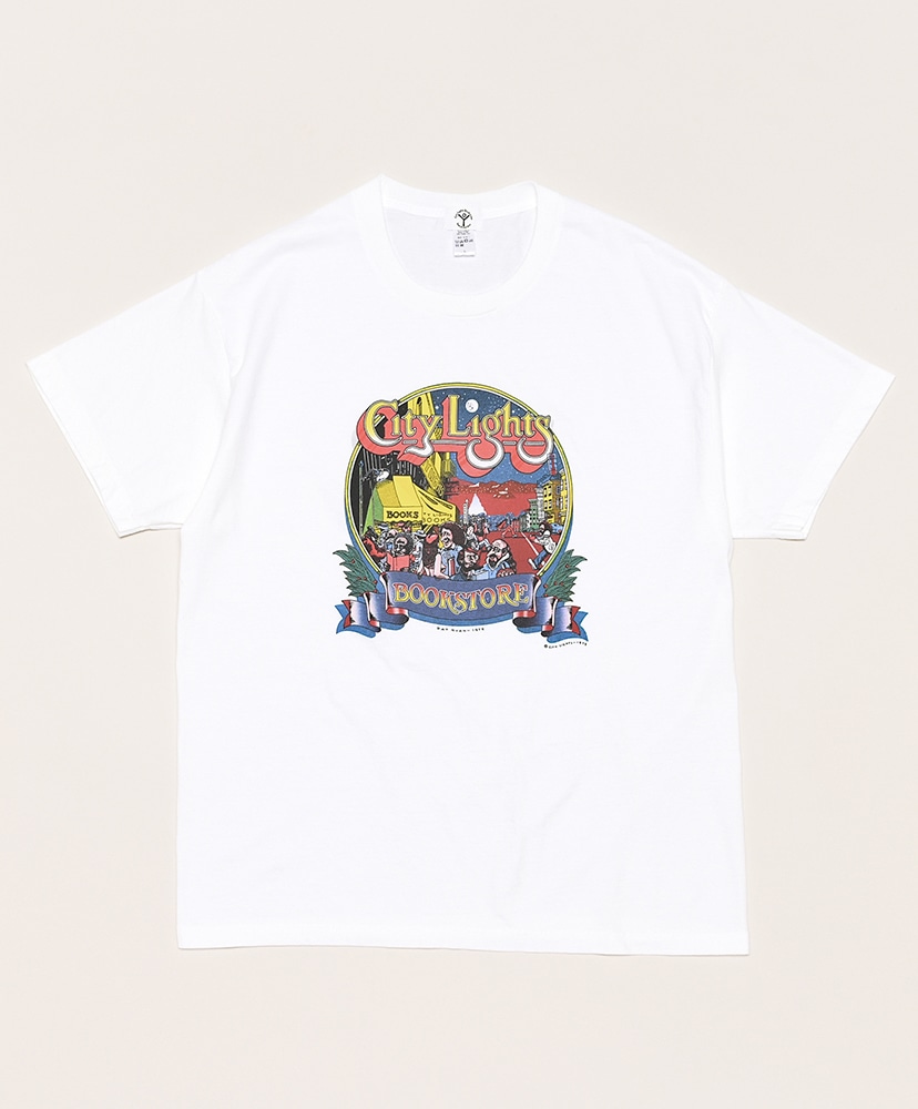 Pat Ryan 1975(L(MEN) White/ホワイト): City Lights Bookstore