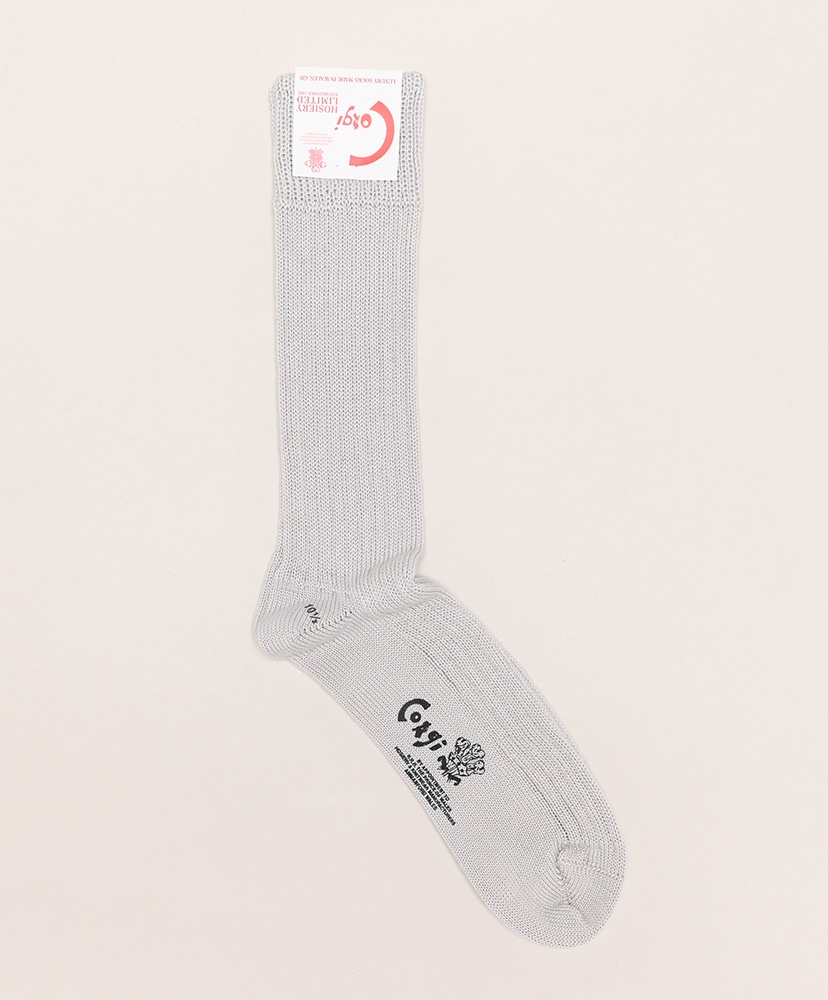 Mercerized Cotton Socks(10H(MEN) Beige/ベージュ): Corgi