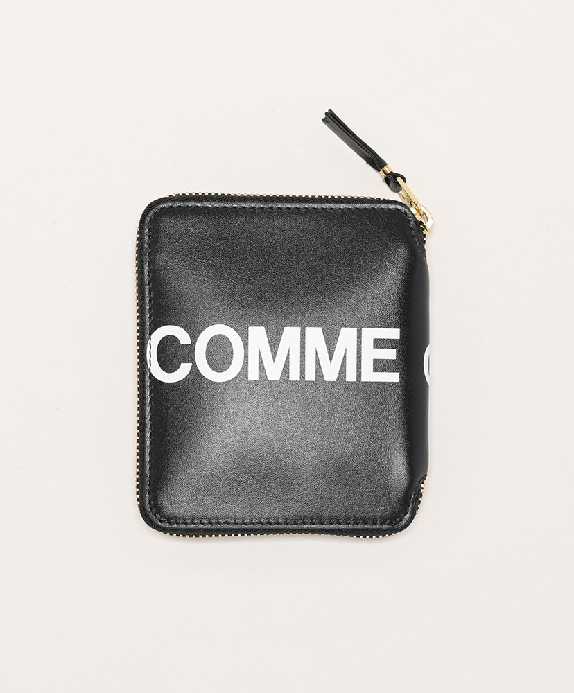 8Z-T021-051 Huge Logo - Zip Wallet(ONE Black/ブラック): Wallet 