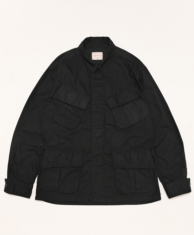 Fatigues Jacket Poplin(36(MEN) Black/ブラック): BONCOURA