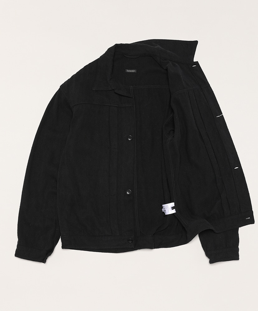 シルクネップ TYPE-1ST(2(MEN) Black/ブラック): COMOLI