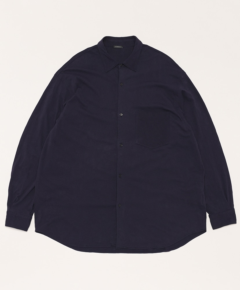 23AW COMOLI コモリシャツ NAVY 1 COMOLI / コモリ | C/W 裏毛