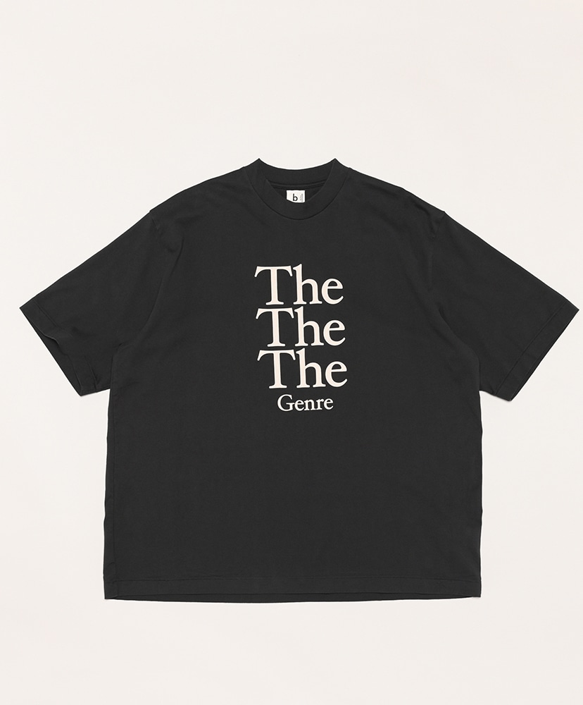 The Genre The Print Tee WIDE(2(MEN) InkBlack/インクブラック 