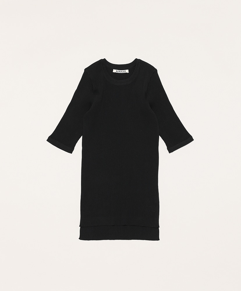 Giza High Gauge Rib Knit Tee