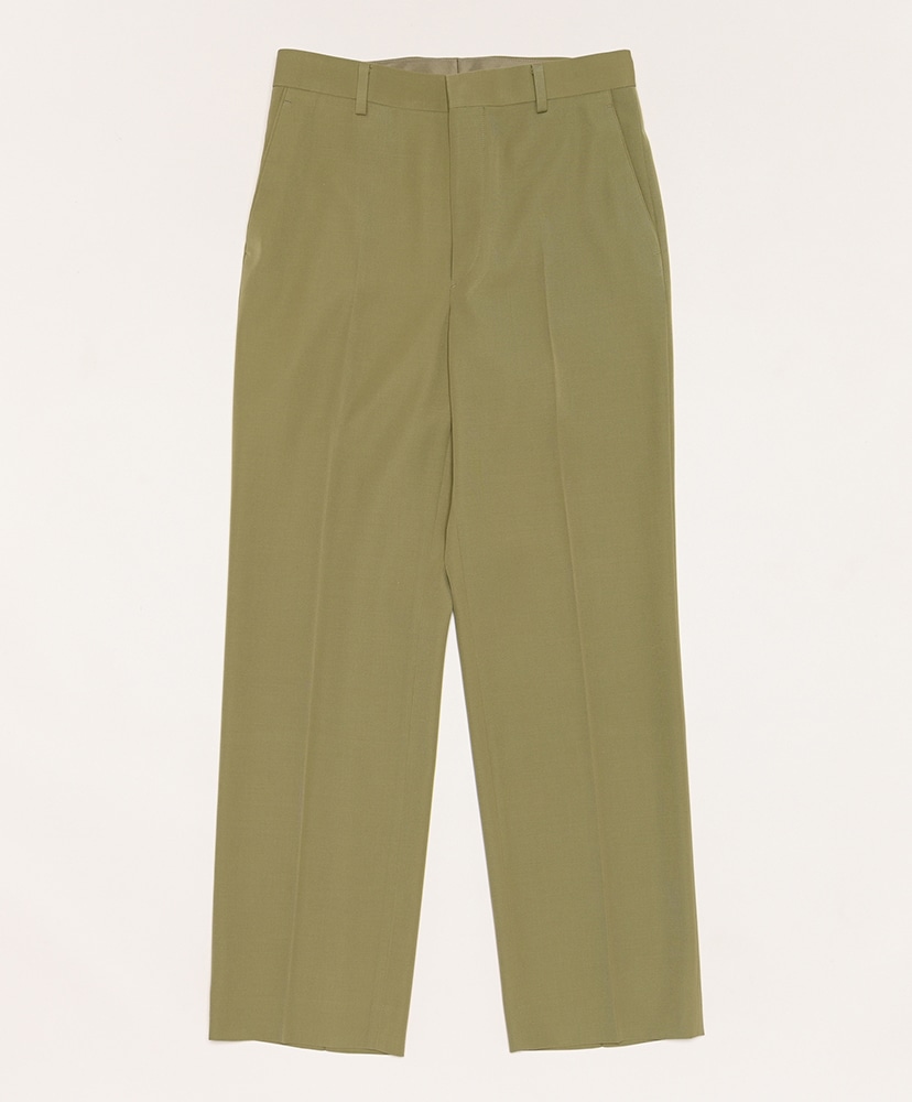 Light Wool Max Gabardine Slacks(3(MEN) Khaki/カーキ): AURALEE