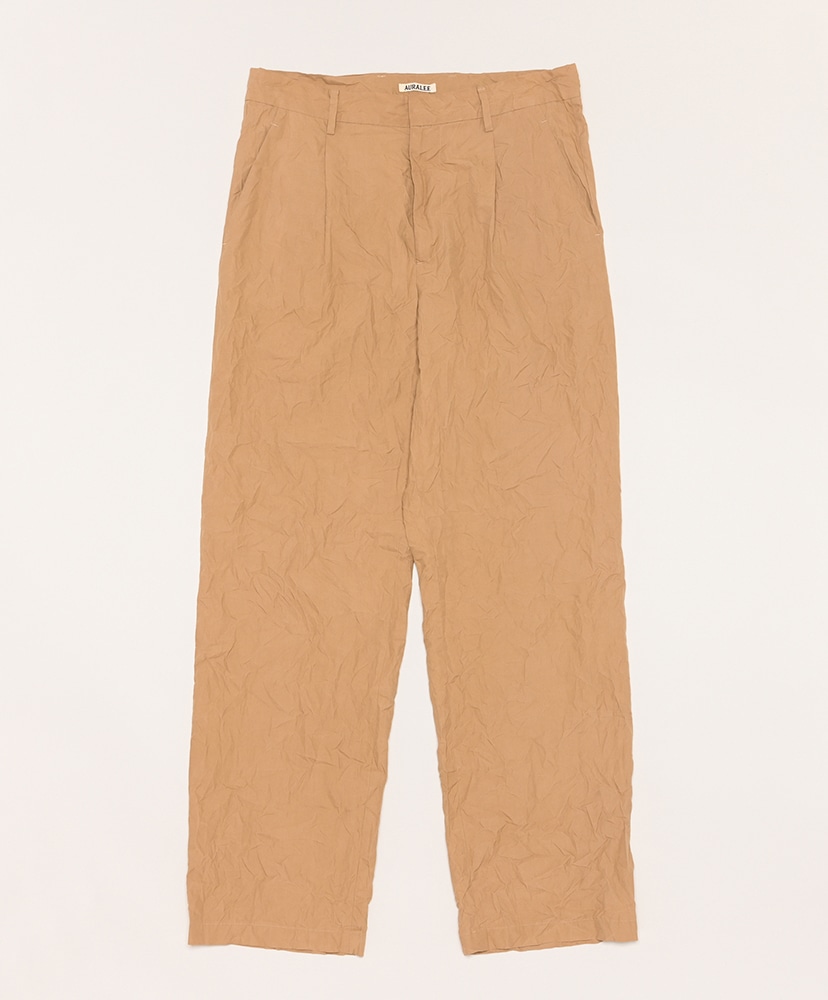 Wrinkled Washed Finx Twill Pants