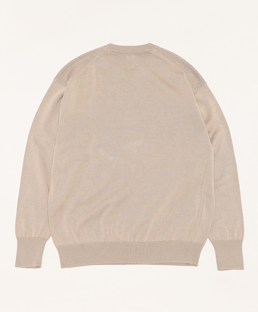 The Seaisland Cotton Crew Neck(2(MEN) Beige/ベージュ): BATONER