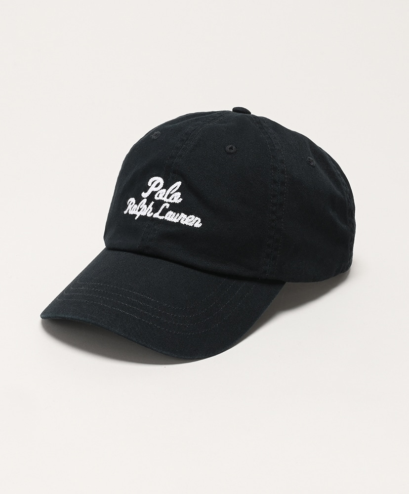 Embroidery Twill Ball Cap(ONE Black/ブラック): POLO RALPH LAUREN